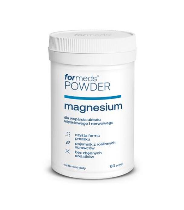 Formeds POWDER Magnesium, 60 porcji