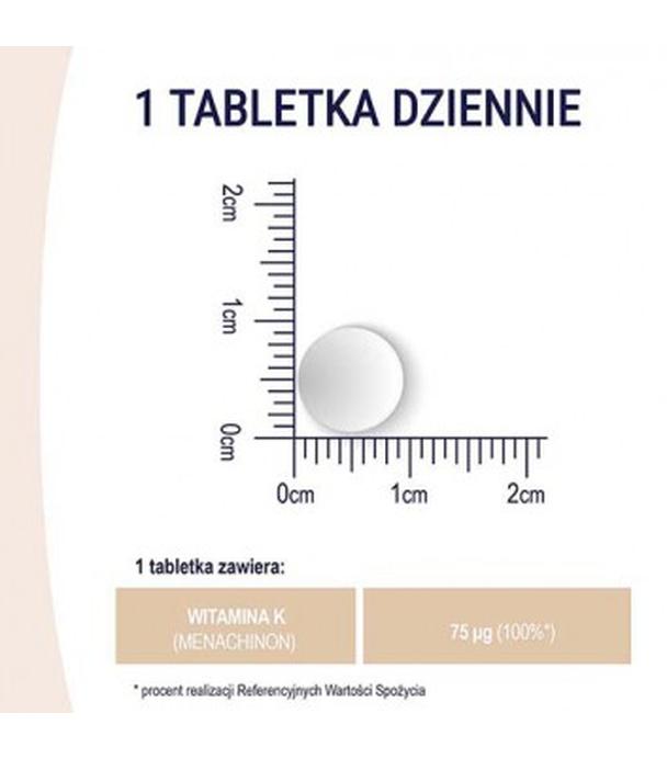 NATURELL Witamina K2 MK-7, 60 tabl. do ssania, cena, opinie, właściwości - ważny do 2025-10-01