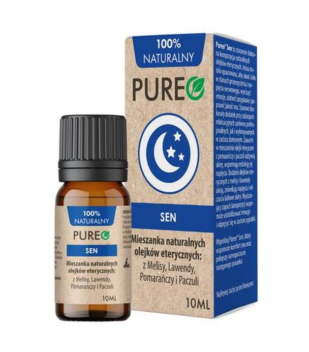 PUREO Sen, mieszanka naturalnych olejków eterycznych, 10 ml