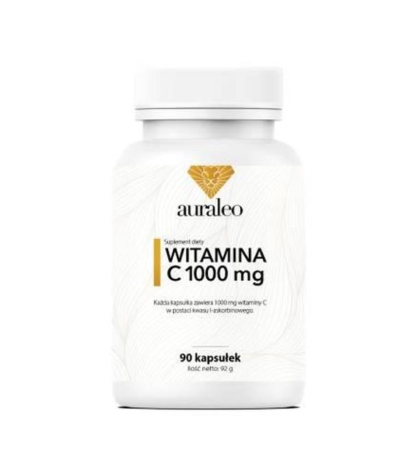 Auraleo Witamina C 1000 mg, kapsułki, 90 sztuk