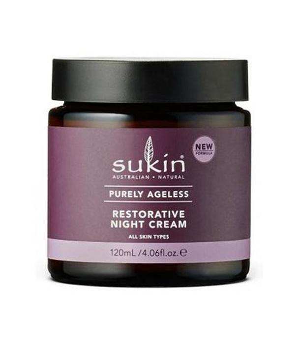 Sukin Purely Ageless Krem regenerujący na noc, 120 ml cena, opinie, skład