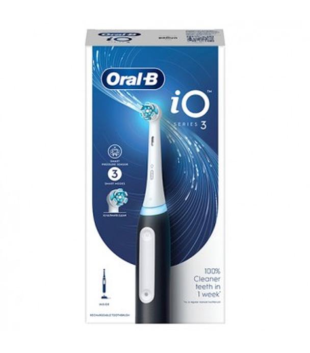 Oral-B iO 3 Black Szczoteczka elektryczna, 1 sztuka