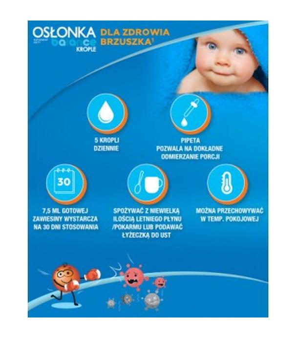 OSŁONKA BALANCE Krople, 7,5 ml, na kolki dla dzieci, cena, opinie, stosowanie
