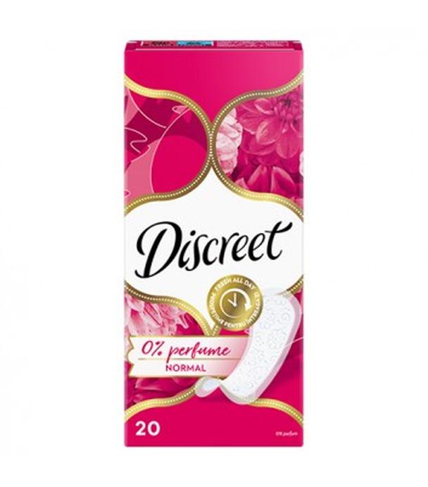 Discreet 0% Perfume Normal Wkładki higieniczne, 20 sztuk