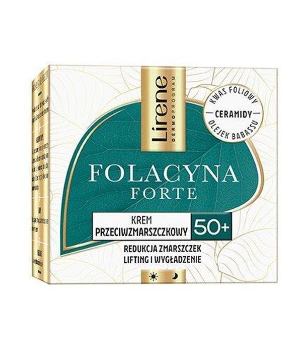 Lirene Folacyna Forte Krem przeciwzmarszczkowy na dzień/noc 50+ 50 ml