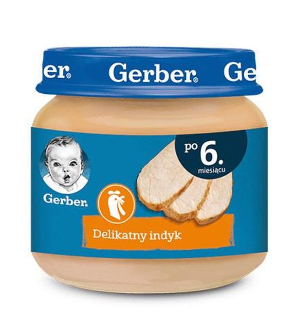 GERBER Obiadek delikatny indyk po 6. miesiącu - 80 g - cena, opinie, skład