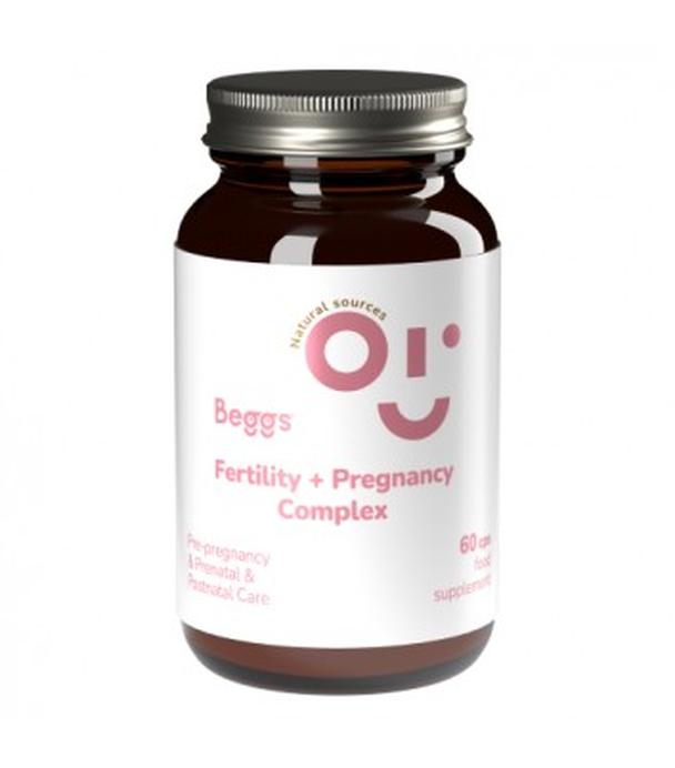 BEGGS Fertility + Pregnancy COMPLEX Dla kobiet planujących ciążę i w ciąży, 60 kapsułek