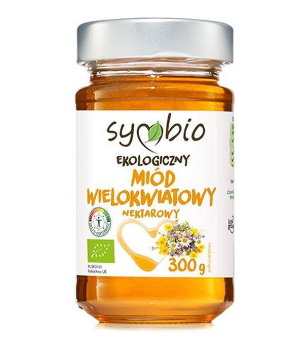 Symbio Ekologiczny Miód Wielokwiatowy nektarowy - 300 g - cena, opinie, właściwości