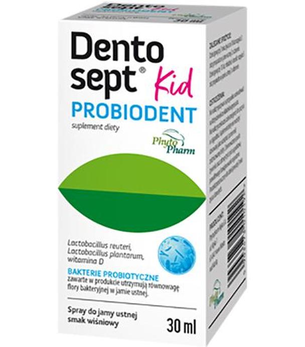 Dentosept Probiodent Kid, 30 ml, cena, opinie, wskazania