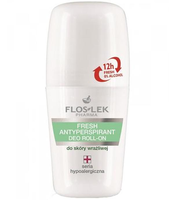 Floslek Fresh Antyperspirant Deo roll-on do skóry wrażliwej, 50 ml