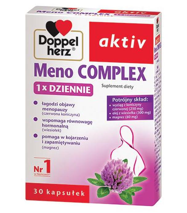 Doppelherz Aktiv Meno COMPLEX 1 x dziennie, kapsułki, 30 sztuk