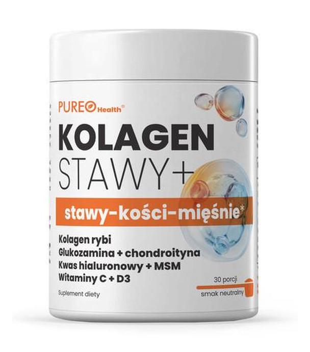 Pureo Health Kolagen Stawy+ smak neutralny 30 porcji