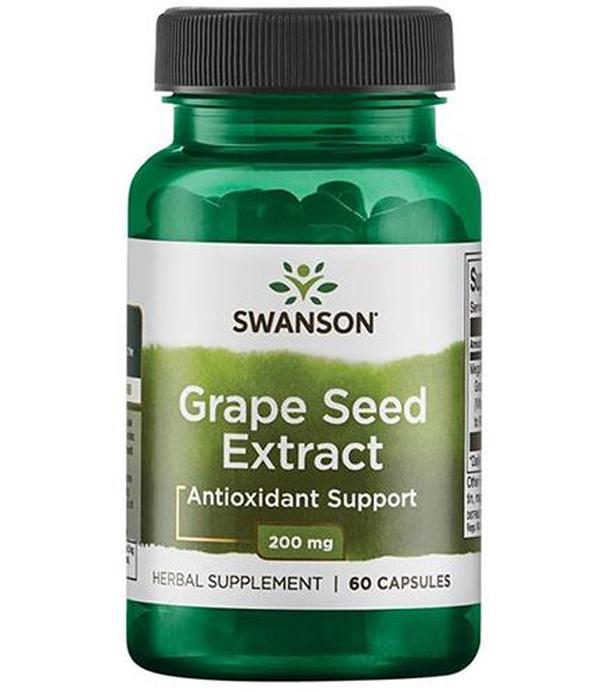 SWANSON Grapeseed Extract - 60 kaps.