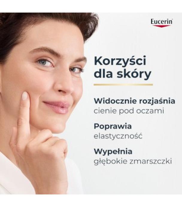 Eucerin Hyaluron-Filler + Elasticity Krem pod oczy do skóry dojrzałej przeciwzmarszczkowy SPF 20, 15 ml
