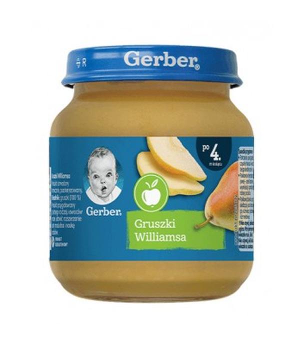 GERBER Deserek gruszki williamsa po 4 miesiącu - 125 g - nauka smaków - cena, opinie, właściwości