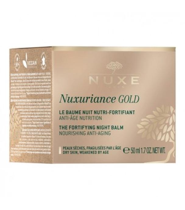 NUXE Nuxuriance Gold Odżywczy balsam na noc do skóry suchej, 50 ml
