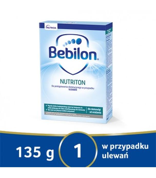 Bebilon Nutriton, do postępowania dietetycznego w przypadku ulewań dla niemowląt od urodzenia, 135 g - ważny do 2025-09-24