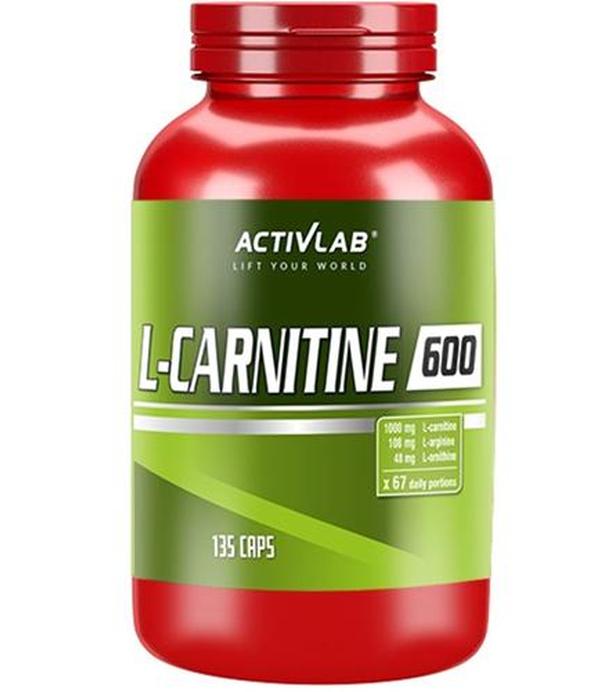 ActivLab L-Carnitine 600 - 135 kaps. - cena, opinie, dawkowanie