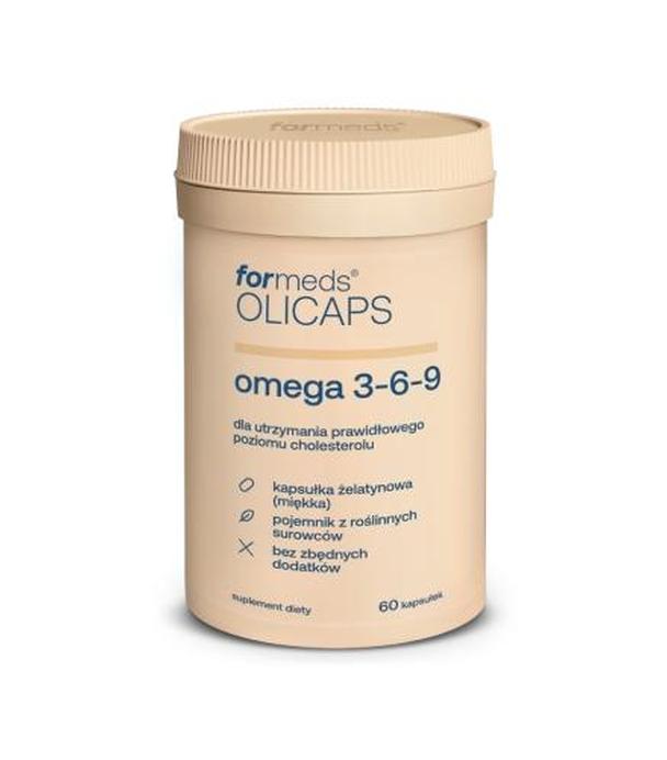 OLICAPS Omega 3-6-9, kapsułki, 60 sztuk