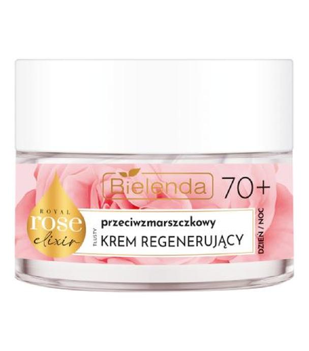 BIELENDA ROYAL ROSE ELIXIR Przeciwzmarszczkowy tłusty krem regenerujący 70+ dzień noc, 50 ml