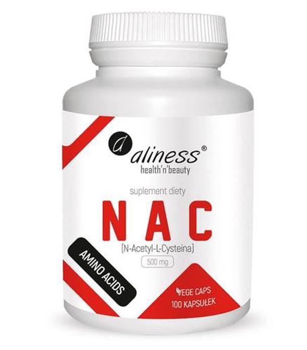 ALINESS NAC N-Acetyl-L-Cysteine 500 mg, 100 kapsułek