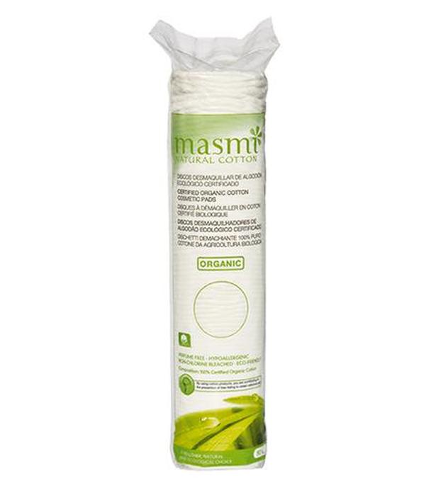MASMI Płatki kosmetyczne - 100% organicznej bawełny - 80 szt.