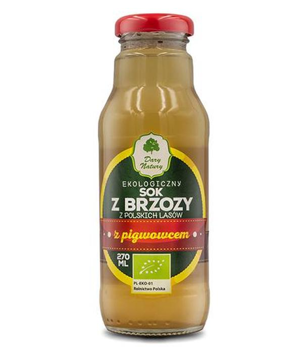 Dary Natury Ekologiczny sok z brzozy z pigwowcem - 270 ml - cena, opinie, właściwości