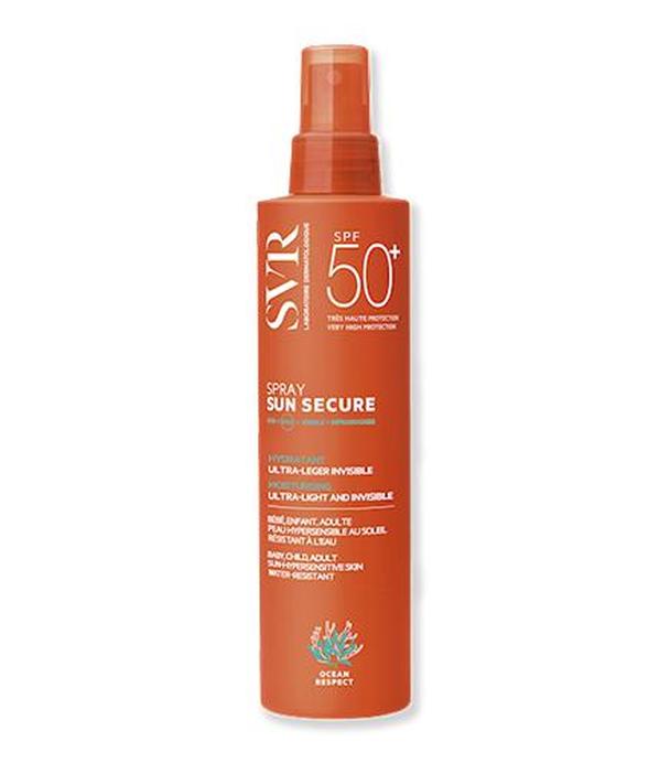 SVR Sun Secure 50 + Lekki spray nawilżający - 200 ml - cena, opinie, wskazania
