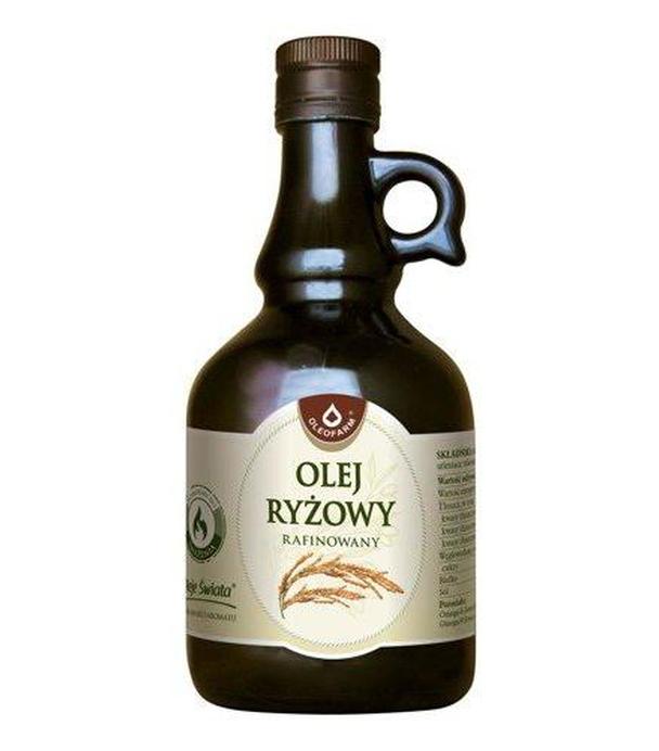 Oleofarm Olej ryżowy rafinowany - 500 ml - cena, opinie, właściwości - ważny do 2025-10-31