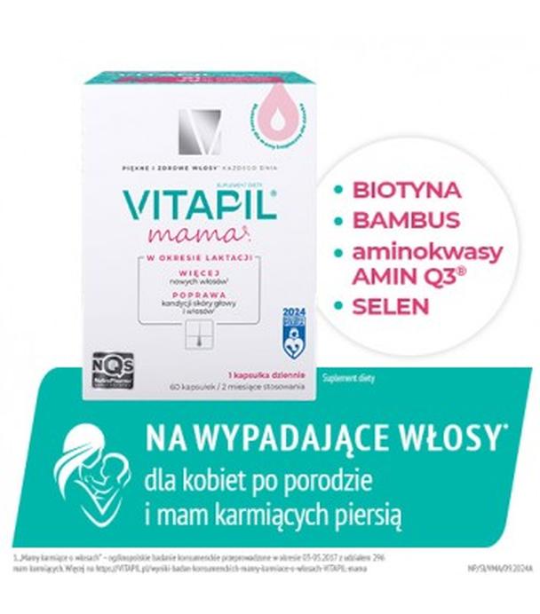 VITAPIL MAMA, 60 kapsułek