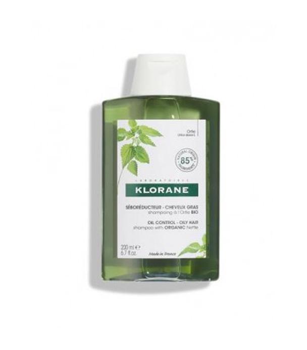 Klorane Szampon z organiczną pokrzywą Seboregulujący - włosy tłuste, 200 ml, cena, opinie, wskazania