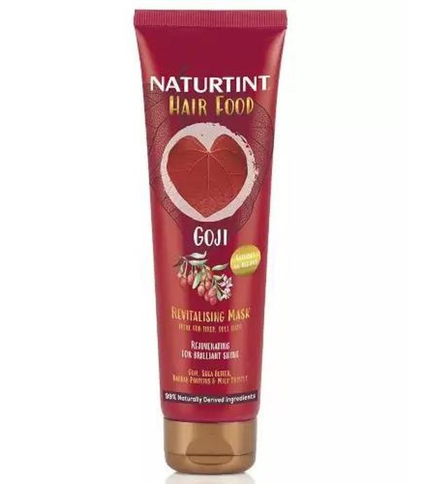Naturtint Hair Food Goj,i maska rewitalizująca idealna do włosów osłabionych i matowych, 150 ml