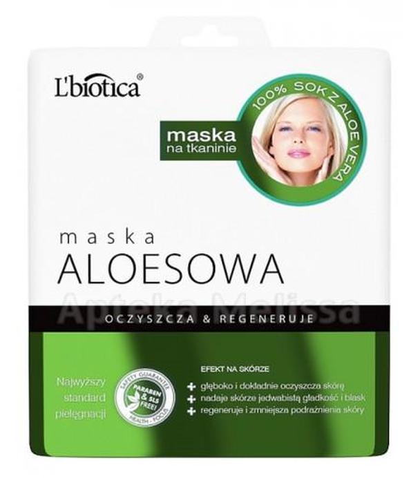 LBIOTICA MASKA aloesowa - 23 ml