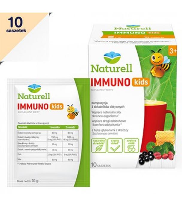 Naturell Immuno Kids, 10 saszetek - ważny do 2025-10-31