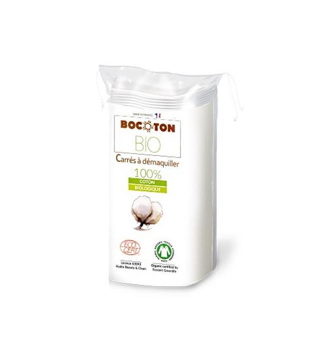 Bocoton Bio Płatki kosmetyczne kwadratowe - 40 szt. - cena, opinie, właściwości