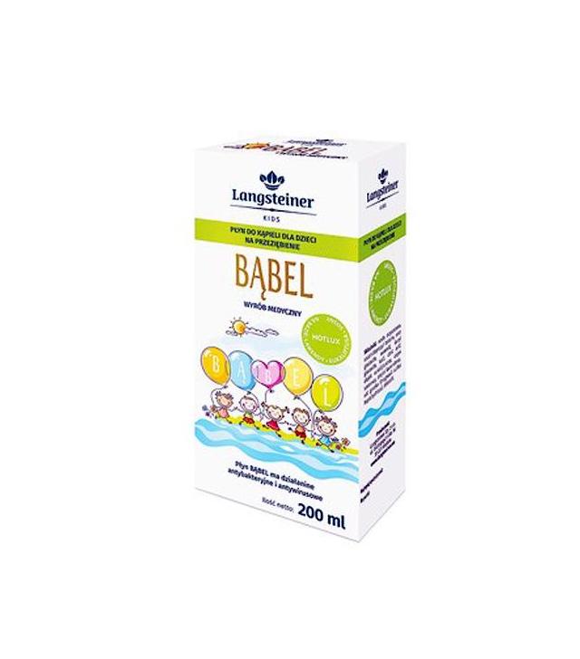 LANGSTEINER HOTLUX BĄBEL Płyn do kąpieli na przeziębienie, 200 ml