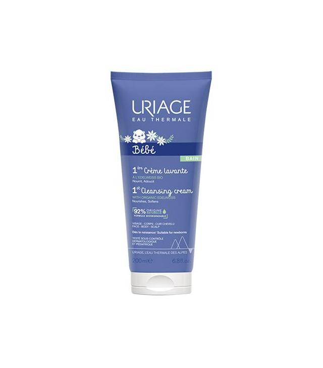 Uriage Bebe 1 st Krem oczyszczający dla dzieci do kąpieli, 200 ml, cena, opinie, właściwości