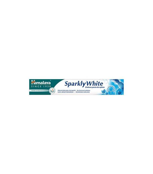 Himalaya Sparkly White Ziołowa pasta do zębów, 75 ml,