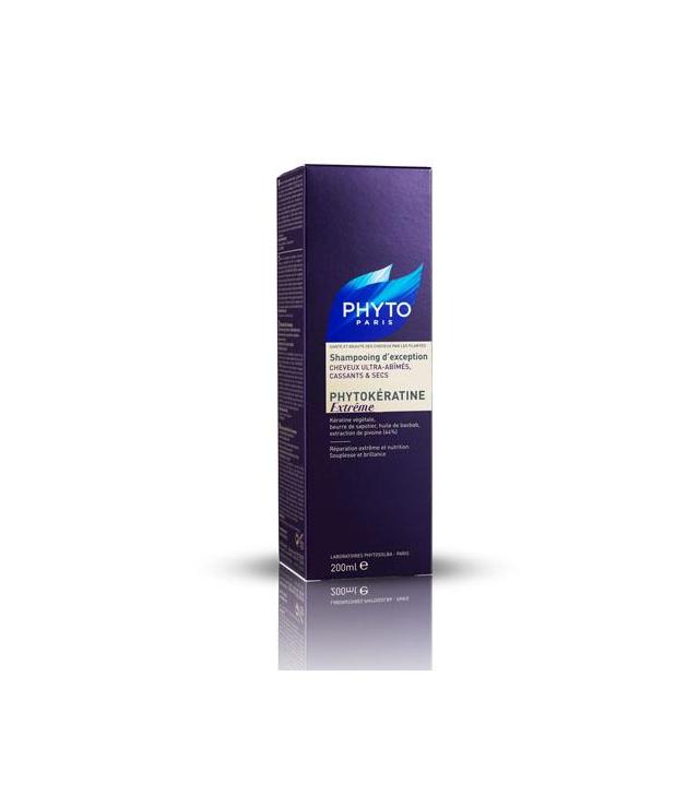 PHYTO PHYTOKERATINE EXTREME Keratynowy szampon odbudowujący - 200 ml