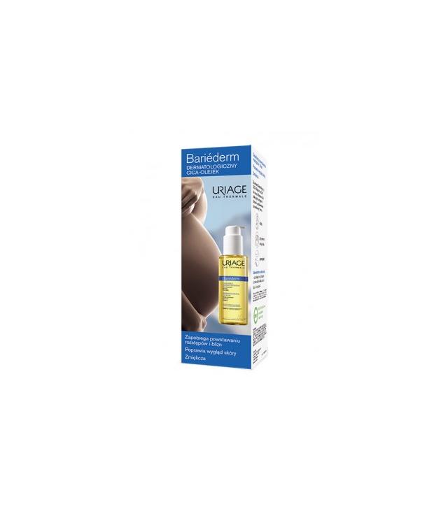 Uriage Bariederm dermatologiczny Cica-olejek - 100 ml Na rozstępy - cena, opinie, właściwości