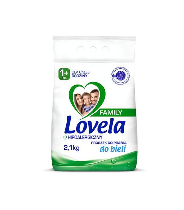 Lovela Family Proszek do prania do bieli, 2,1 kg, cena, opinie, wskazania