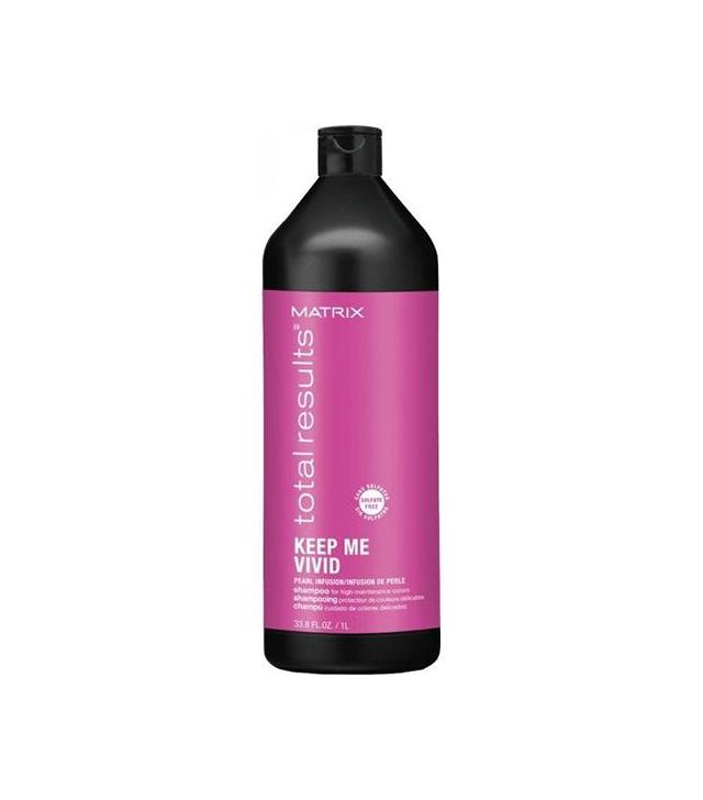 Matrix total results Keep Me Vivid Pearl Infusion shampoo for high-maintenance colours - 1000 ml - cena, opinie, wskazania