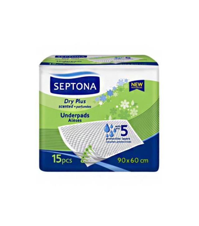 Septona Dry Plus Podkład zapachowy 90 x 60, 15 szt., cena, opinie, właściwości