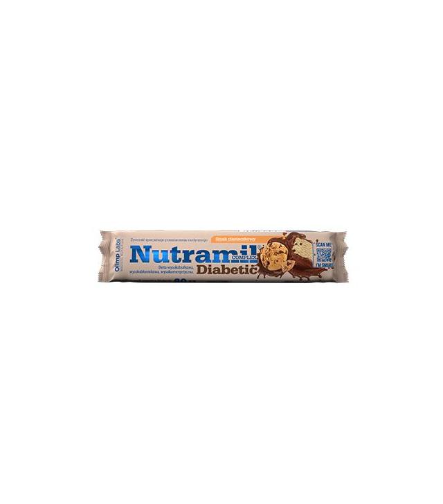 Olimp Labs Baton Nutramil Complex Diabetic ciasteczkowy, 60 g