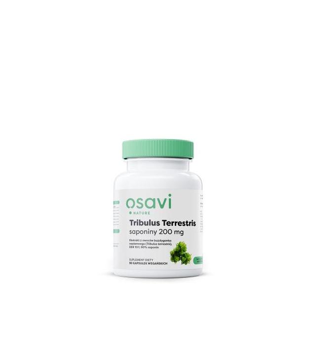 OSAVI Tribulus Terrestris saponiny 200 mg, 90 kapsułek