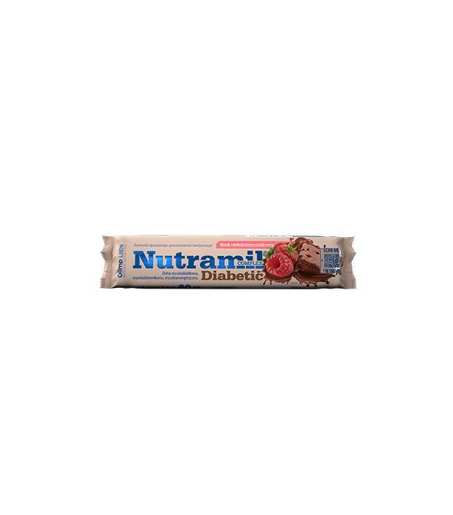 Olimp Labs Baton Nutramil Complex Diabetic czekoladowo-malinowy, 60 g