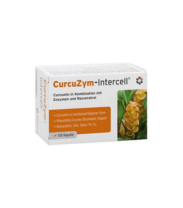 CurcuZym - Intercell - 100 kaps. - cena, opinie, dawkowanie