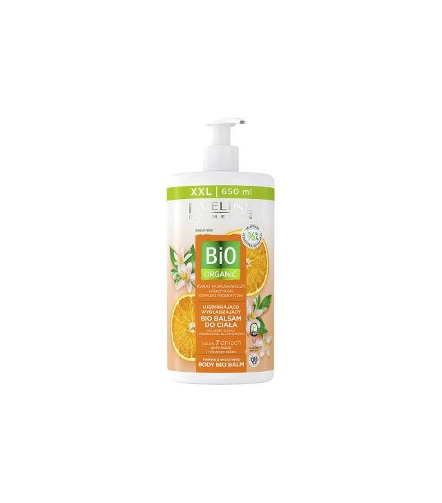 Eveline Bio Organic Ujędrniająco-Wygładzjący Bio Balsam do ciała Pomarańcza, 650 ml