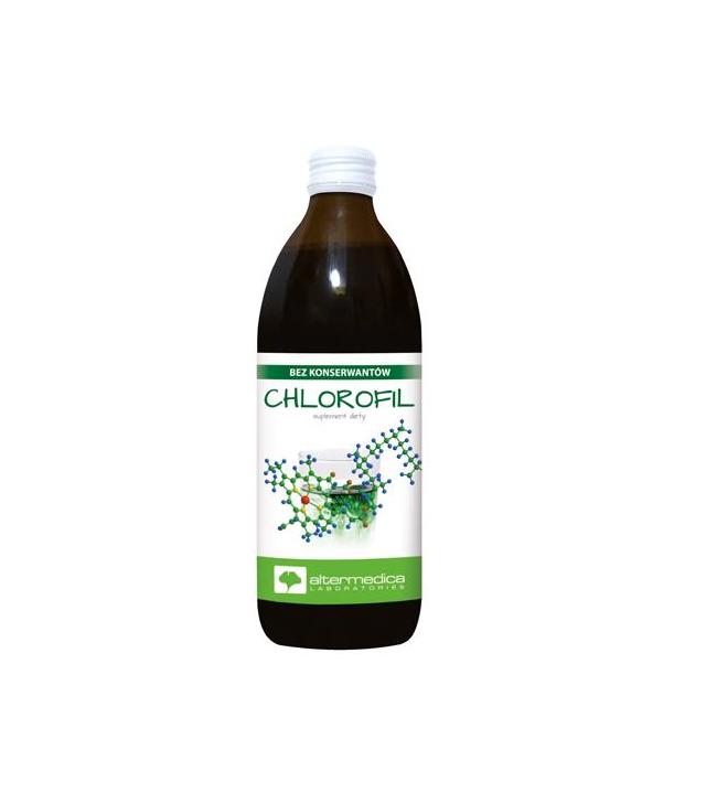 Alter Medica Chlorofil - 500 ml - cena, opinie, właściwości - cena, opinie,właściwości