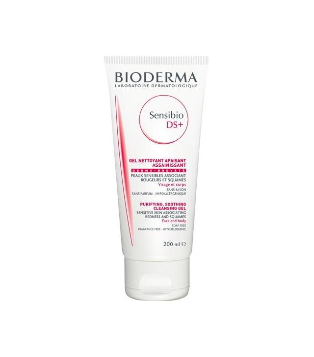 BIODERMA SENSIBIO DS+ GEL MOUSSANT Antybakteryjny żel oczyszczający, 200 ml